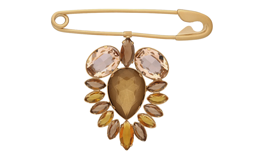 GEMSTONE BROOCH "GOLD" SM1VK0012SV0164961