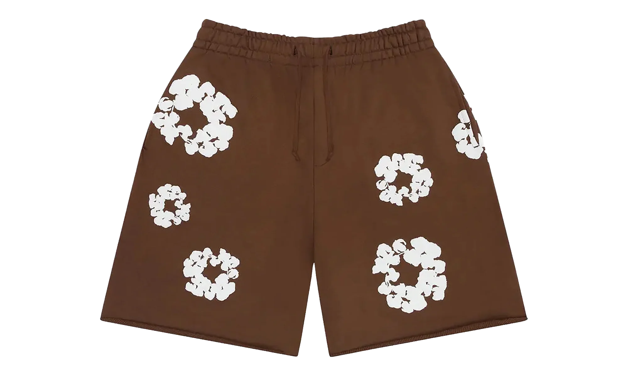 Cotton Wreath Sweatshorts "Brown" DT450