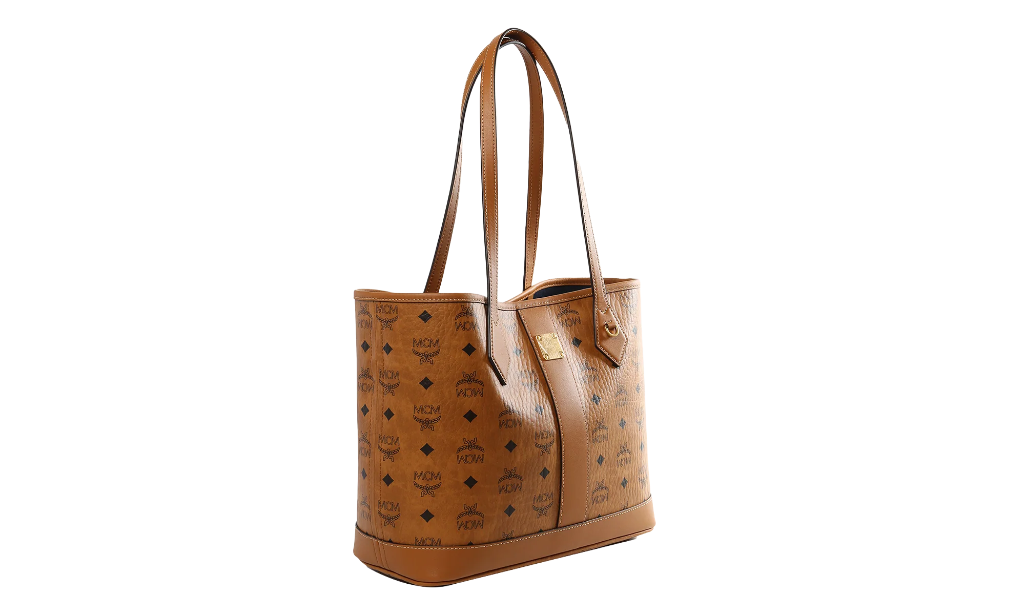 Liz Vi Shopper Bag "COGNAC - Small" MWPGSLR03 COGNAC