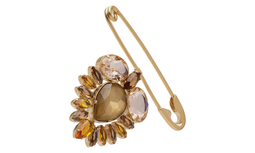 GEMSTONE BROOCH "GOLD" SM1VK0012SV0164961