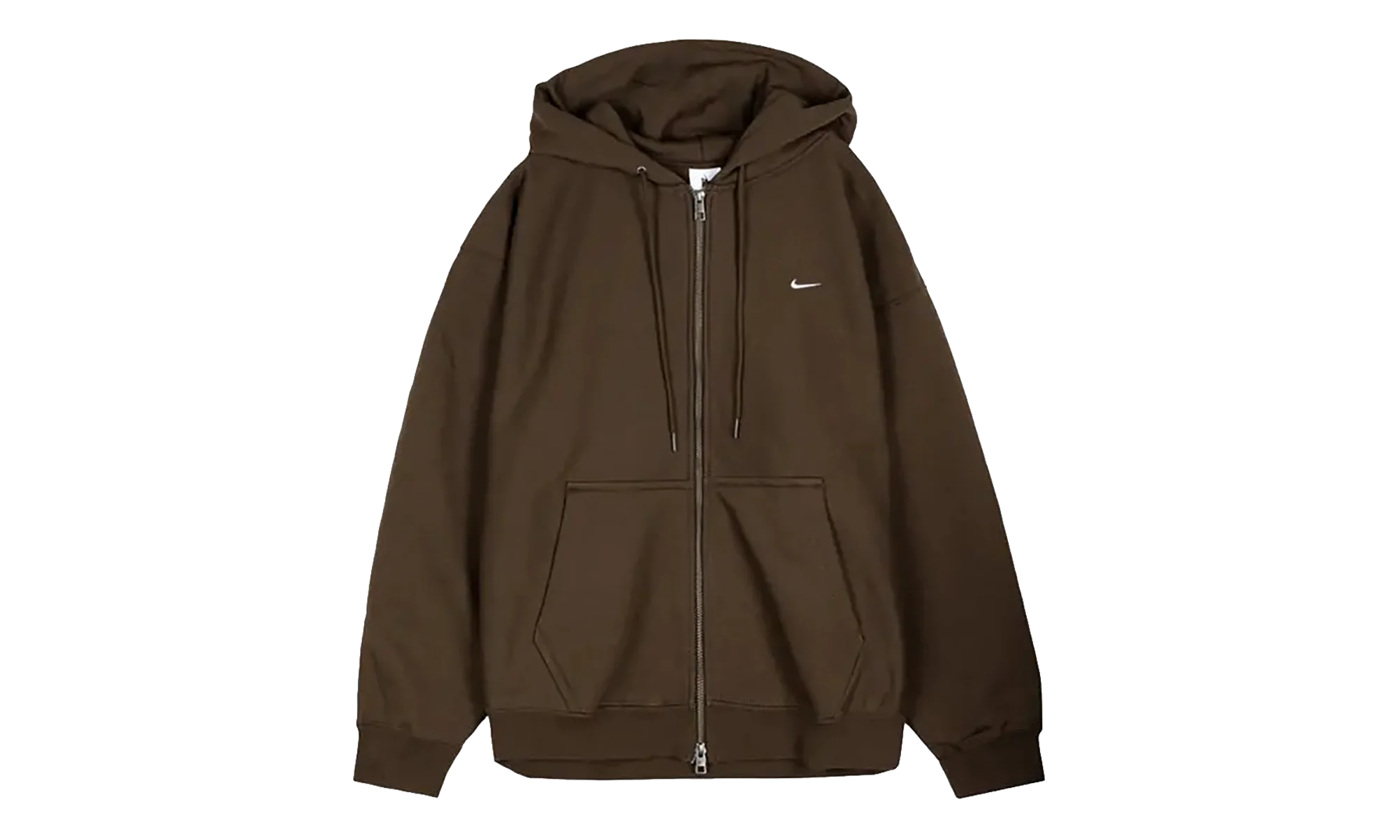 Solo Swoosh Full-Zip Hoodie "Dark Hazel" HV1084 212