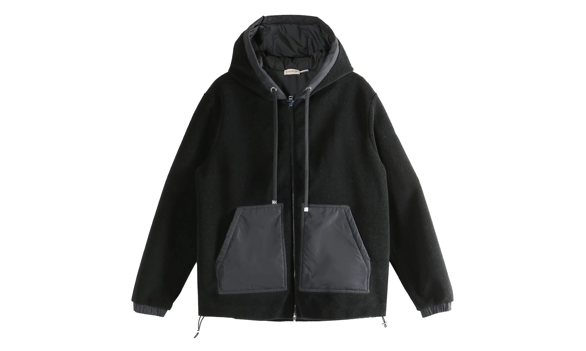 Zip Up Cardigan "Black" MON55