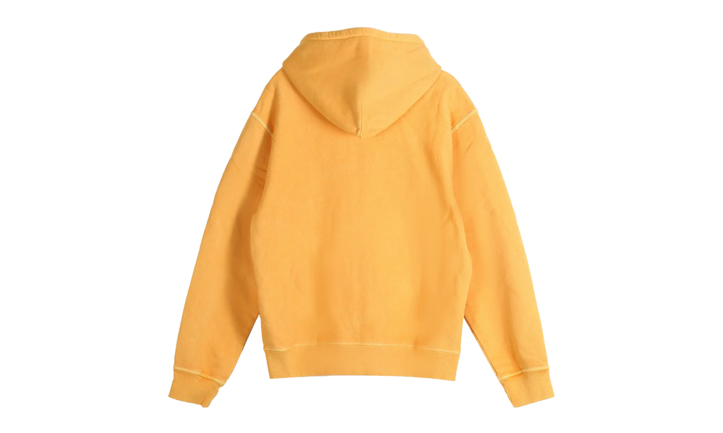 Smooth Stock Pig Dyed Zip Hoodie "ORANGE" 1975021 ORAN