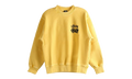 Dice Pig Dyed Crew Sweatshirt "YELLOW" 1915077 YELO