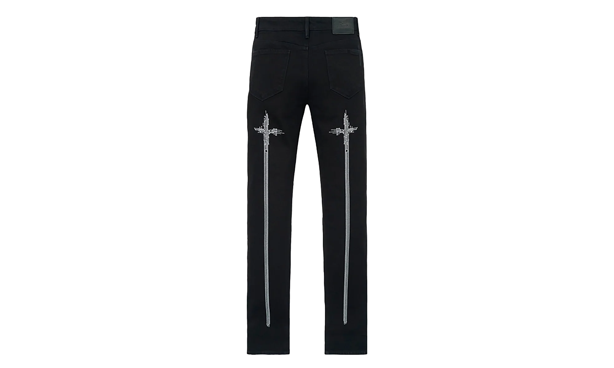 Bryant Skinny Jeans "Black Hologram Digital Cross" MDGDD1148 J1205BKHDC