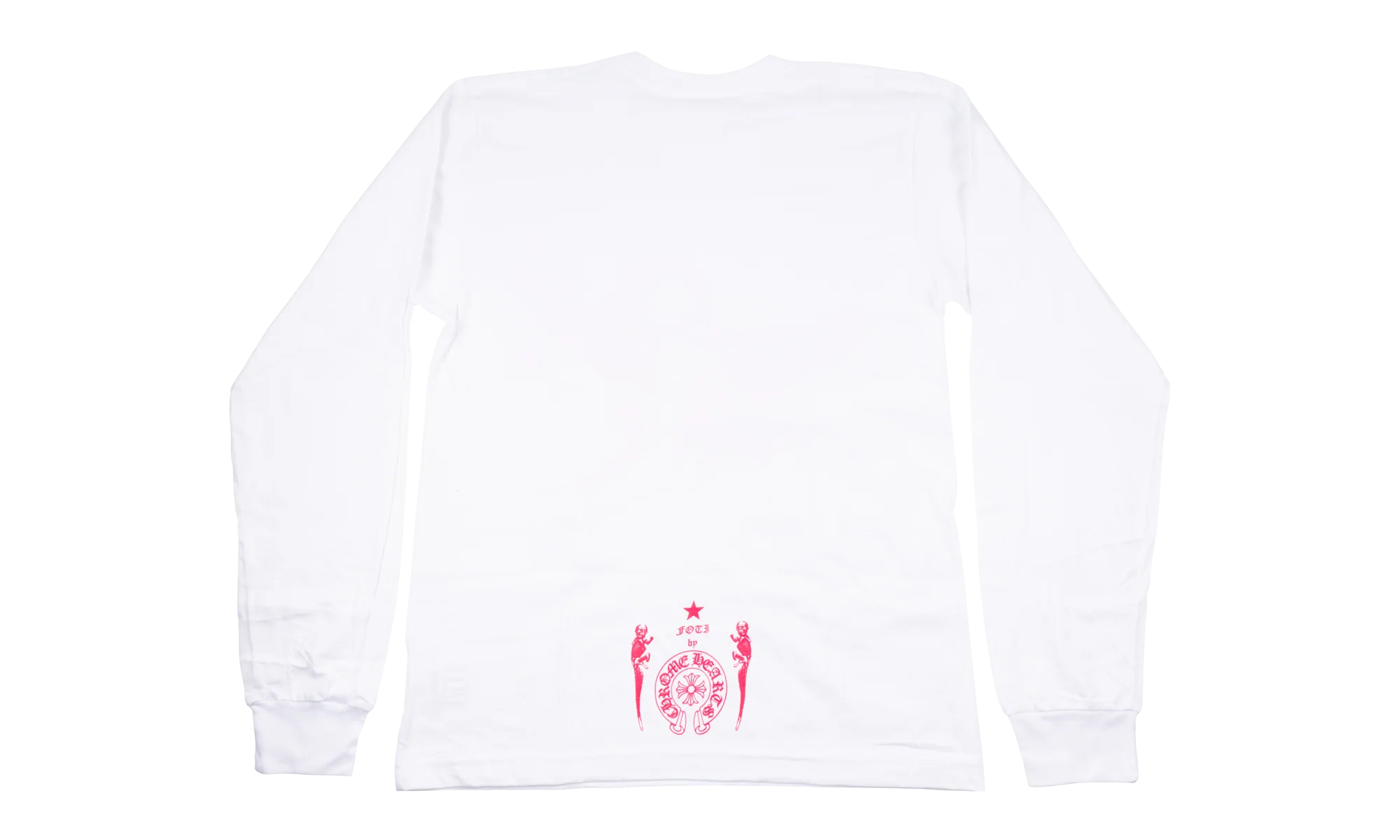 FOTI LONG SLEEVE "WHITE / PINK" CHRM0777