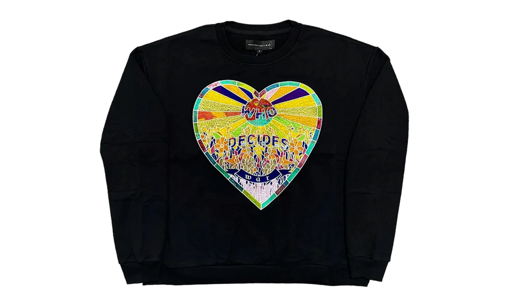 Endearment Crewneck Sweatshirt "Coal" 231389M204033