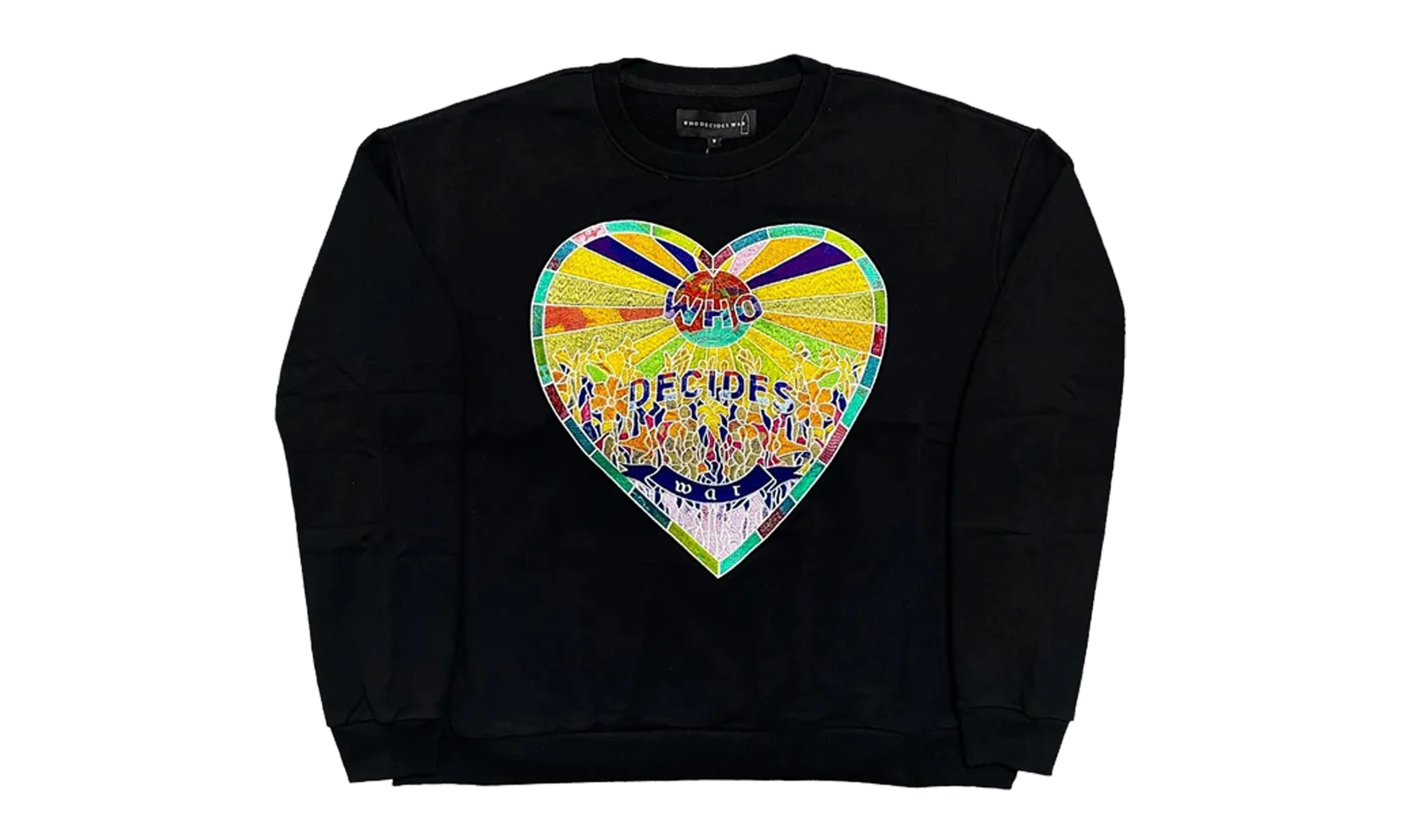 Endearment Crewneck Sweatshirt "Coal" 231389M204033