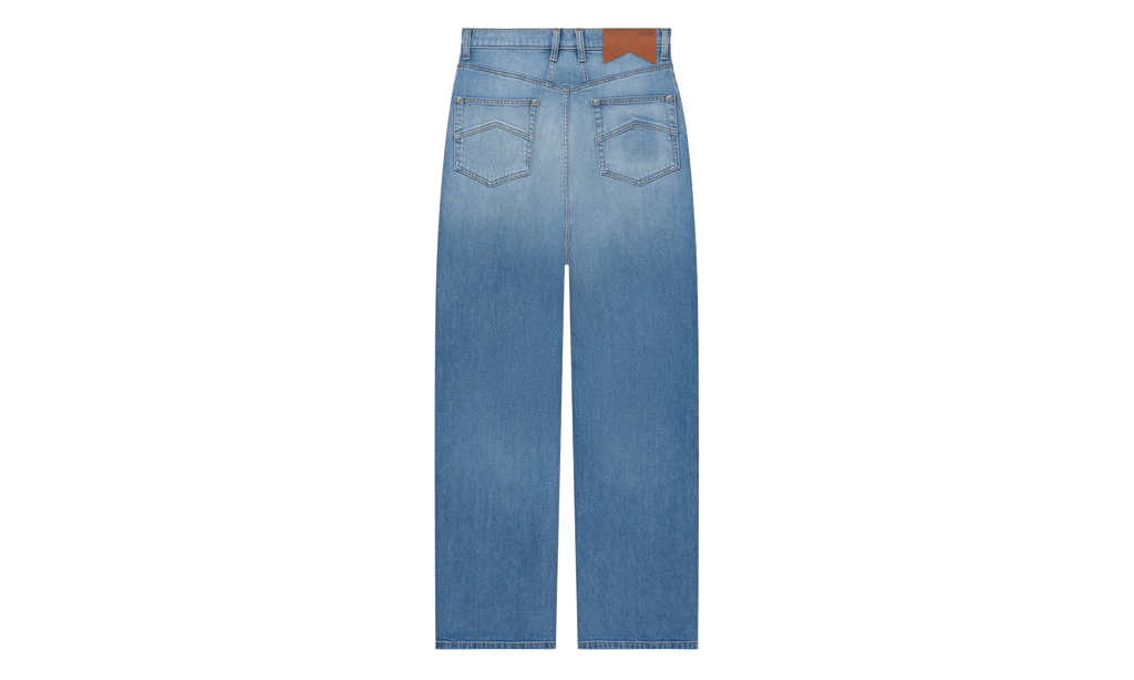 WIDE-LEG DENIM TROUSERS "BLUE" RHFW24DP02012 IGO