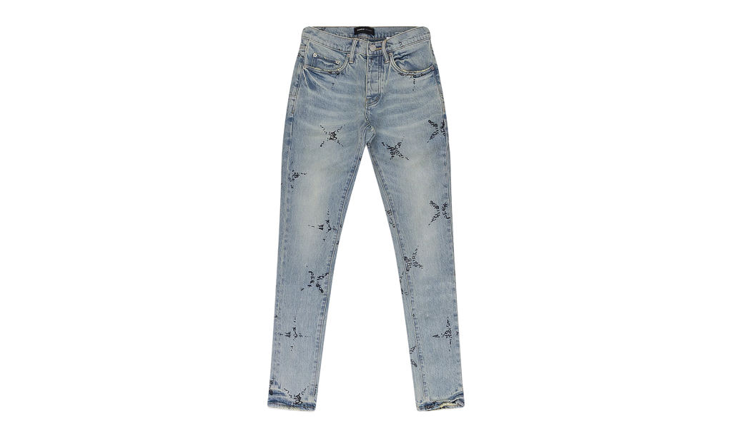 Star Monogram P001 Skinny Jeans "Blue" P001_BMLI824