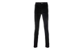 Velour Skinny Stack Denim Jeans "Black" MDS086 001