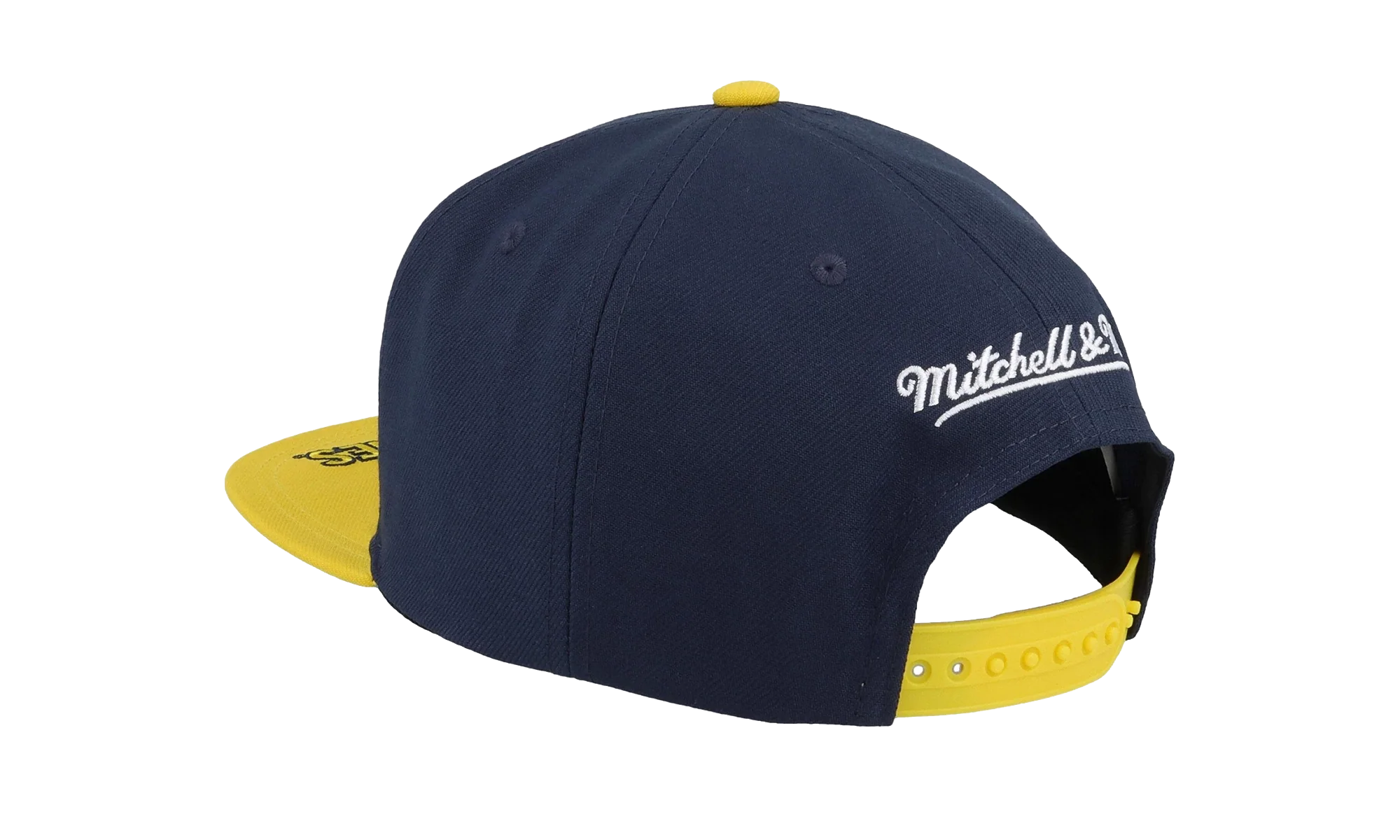 NCAA Logo Bill Snapback Cap "Michigan Wolverines - Navy / Yellow" HHSS4533 UMIYYPPPNYYW