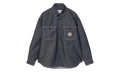 Tigan Shirt Jacket "Blue Rigid" I036263 01 01