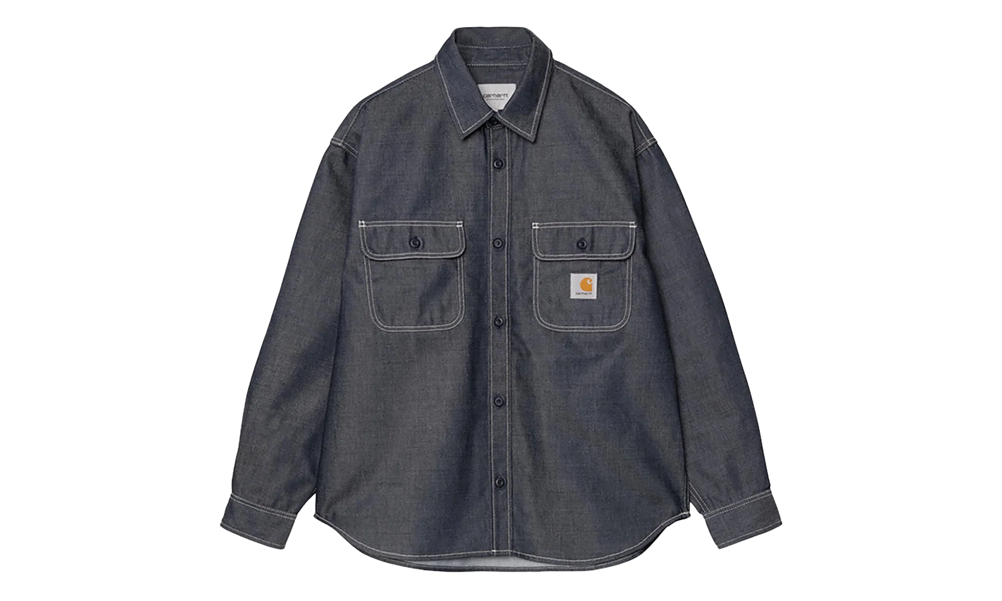 Tigan Shirt Jacket "Blue Rigid" I036263 01 01