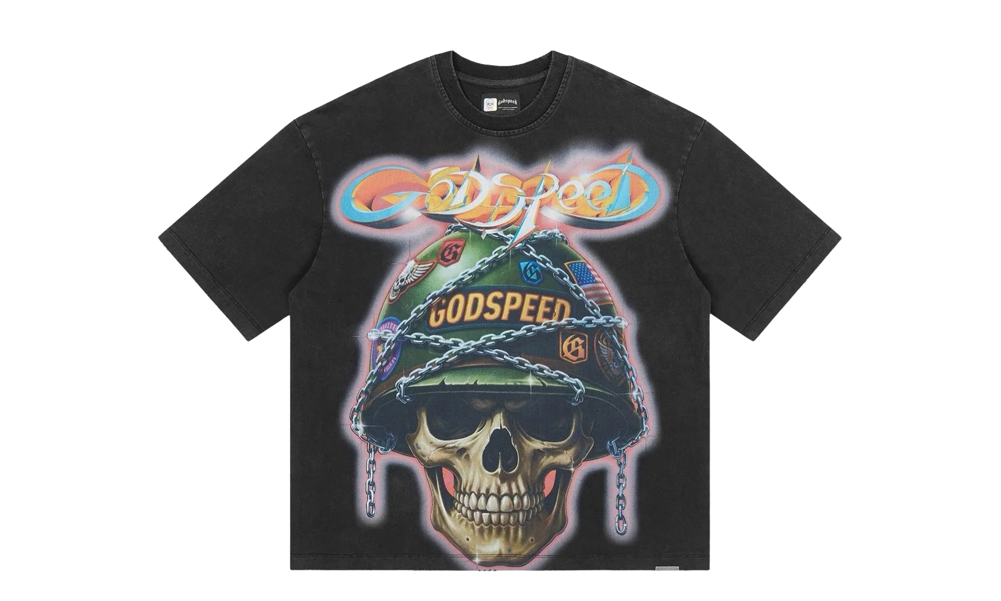 Badges of Honor Tee "Black Wash" GS152