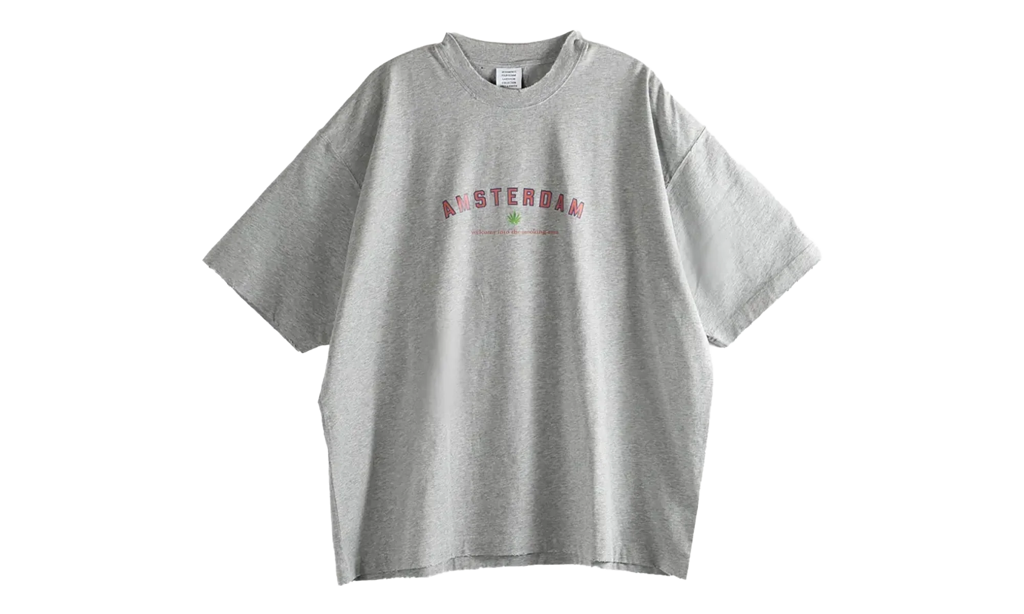Amsterdam T-Shirt "Grey Melange" ME76TR252GX GREY