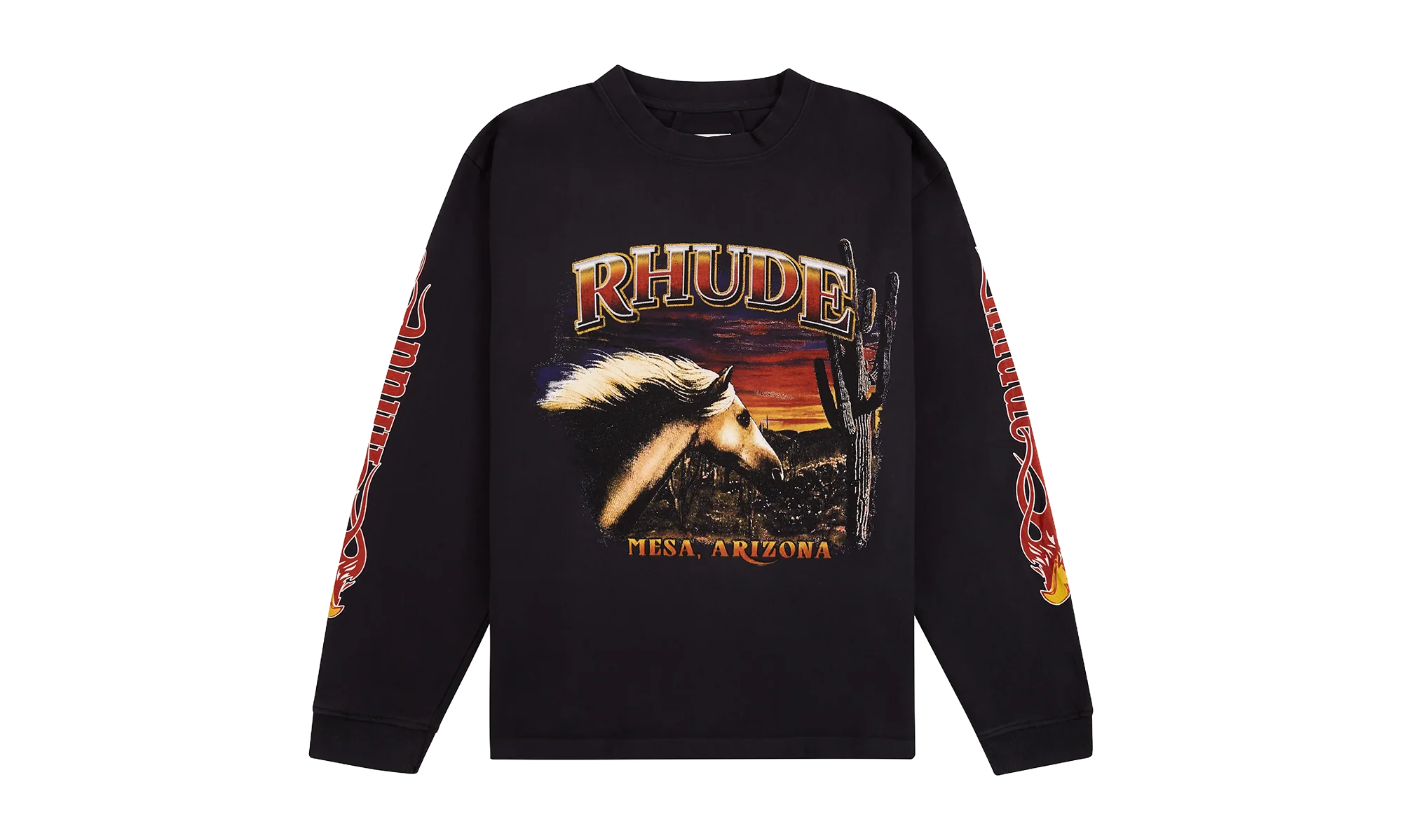 Mesa Stallion Hoodie "Vintage Black" RHFW25HO05012-3169