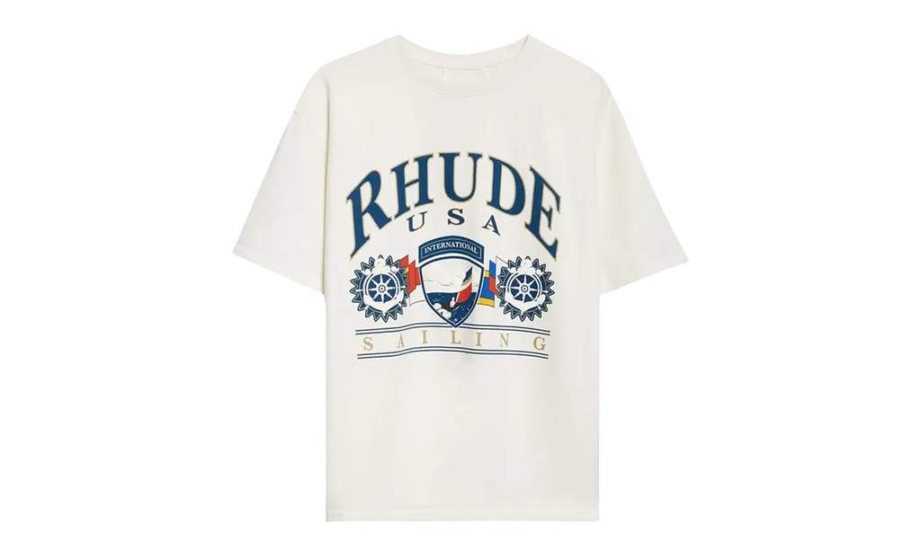 Rhude USA Sailing Icon Tee "'White'" PS26TT100123166