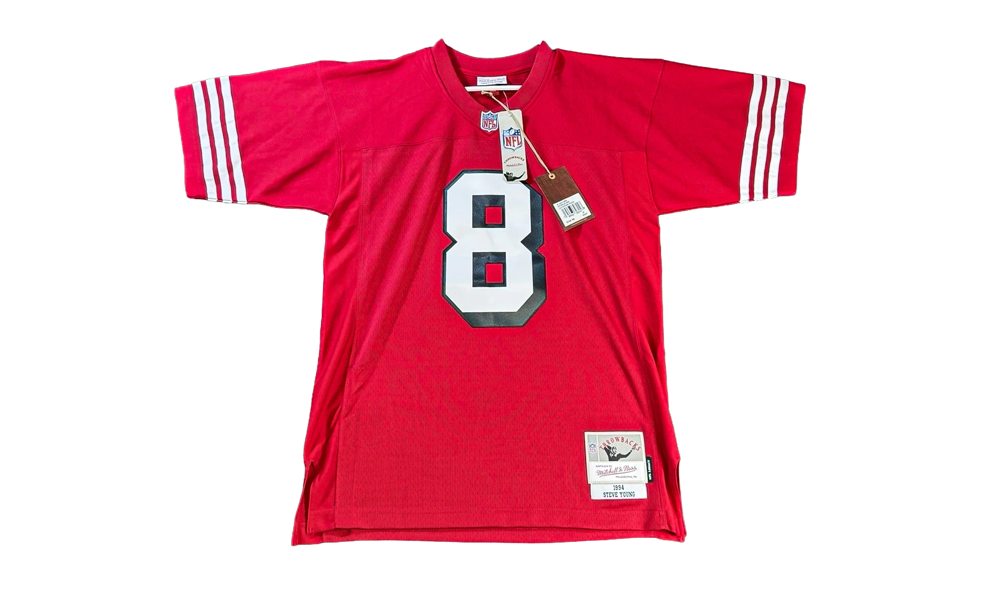 NFL Steve Young Legacy Jersey "1994 San Francisco 49ers - Scarlet" LGJY3194 SF494SYOSCAR