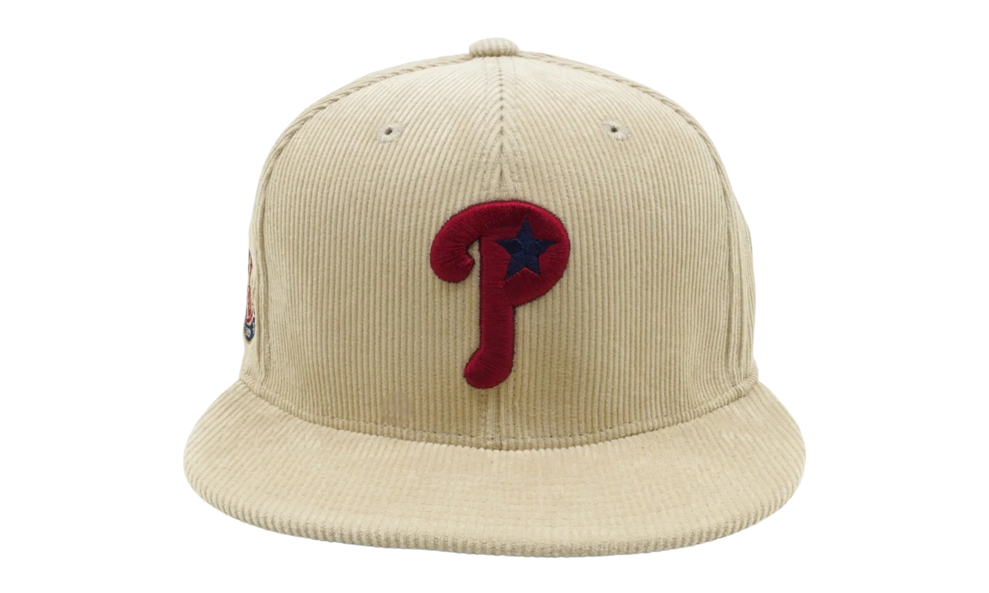 MLB Team Cord Fitted Phillies 2004 Cap "Cream" 6HSF1838 PPH04PPPCREA