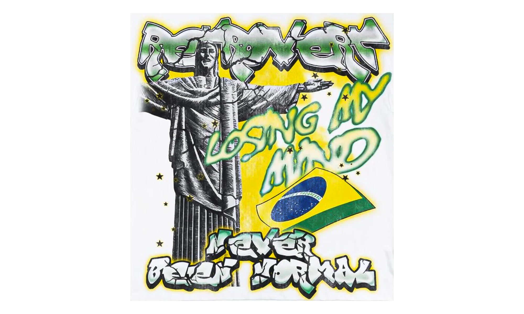 Brazil Tee "White" RET033