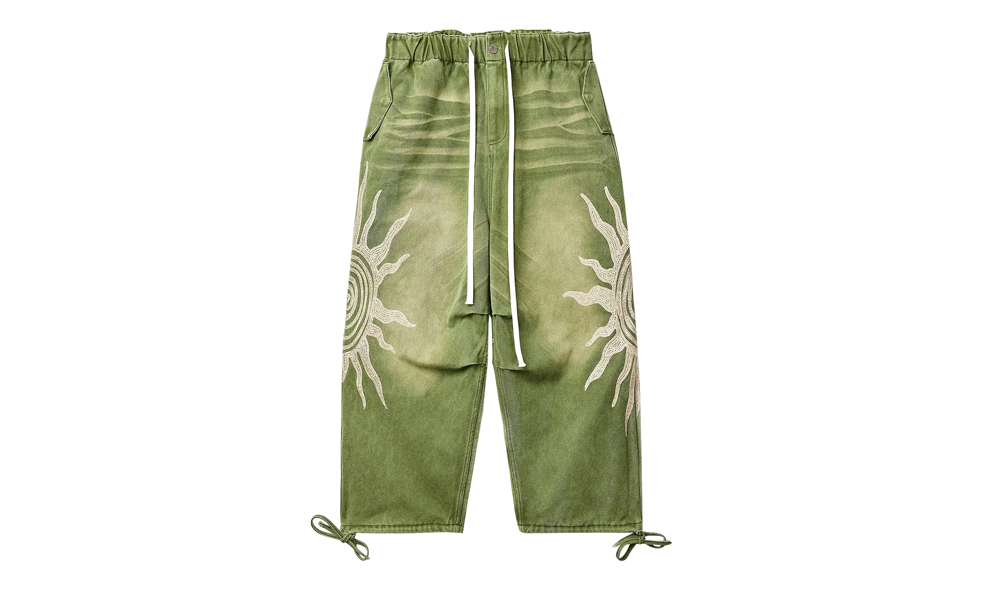Forest Sun Pants "Distressed Green" VALE 12 001 GN
