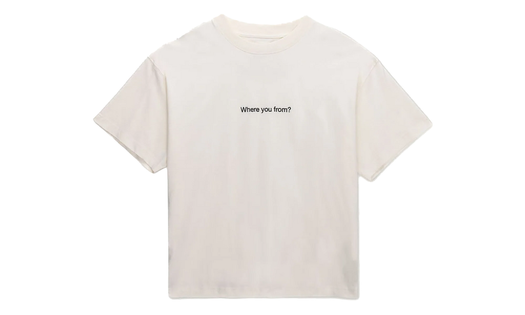 Where You From Short-Sleeve Tee "White" HTG260142 WHT