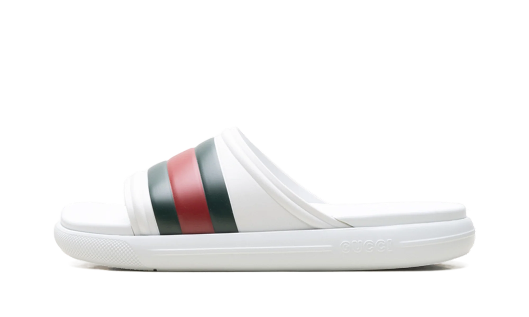 Web Slide Sandal "White Green Red" 780286 J8700 9032