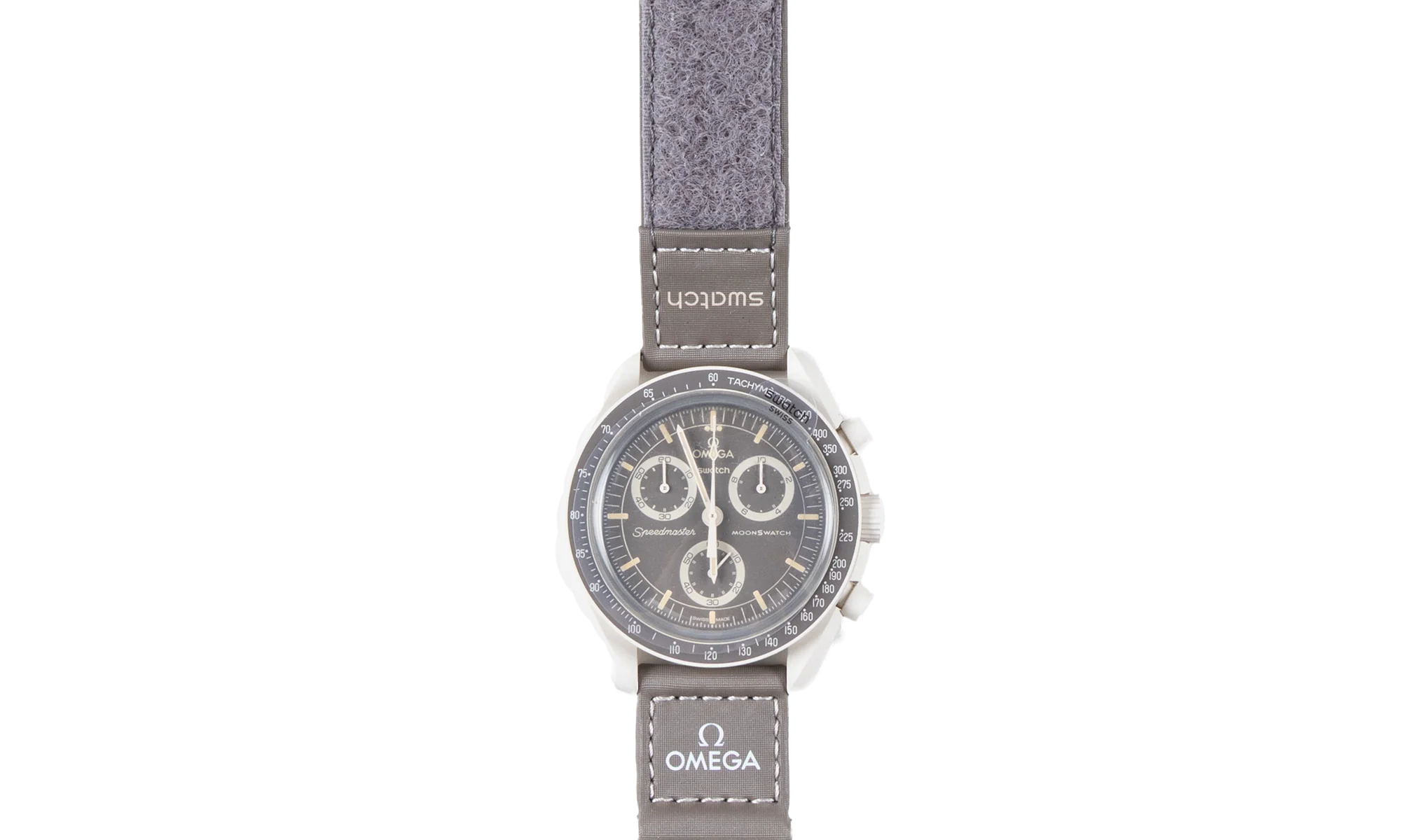 Swatch x Omega Bioceramic Moonswatch "Mission On Earth Desert" SO33T103