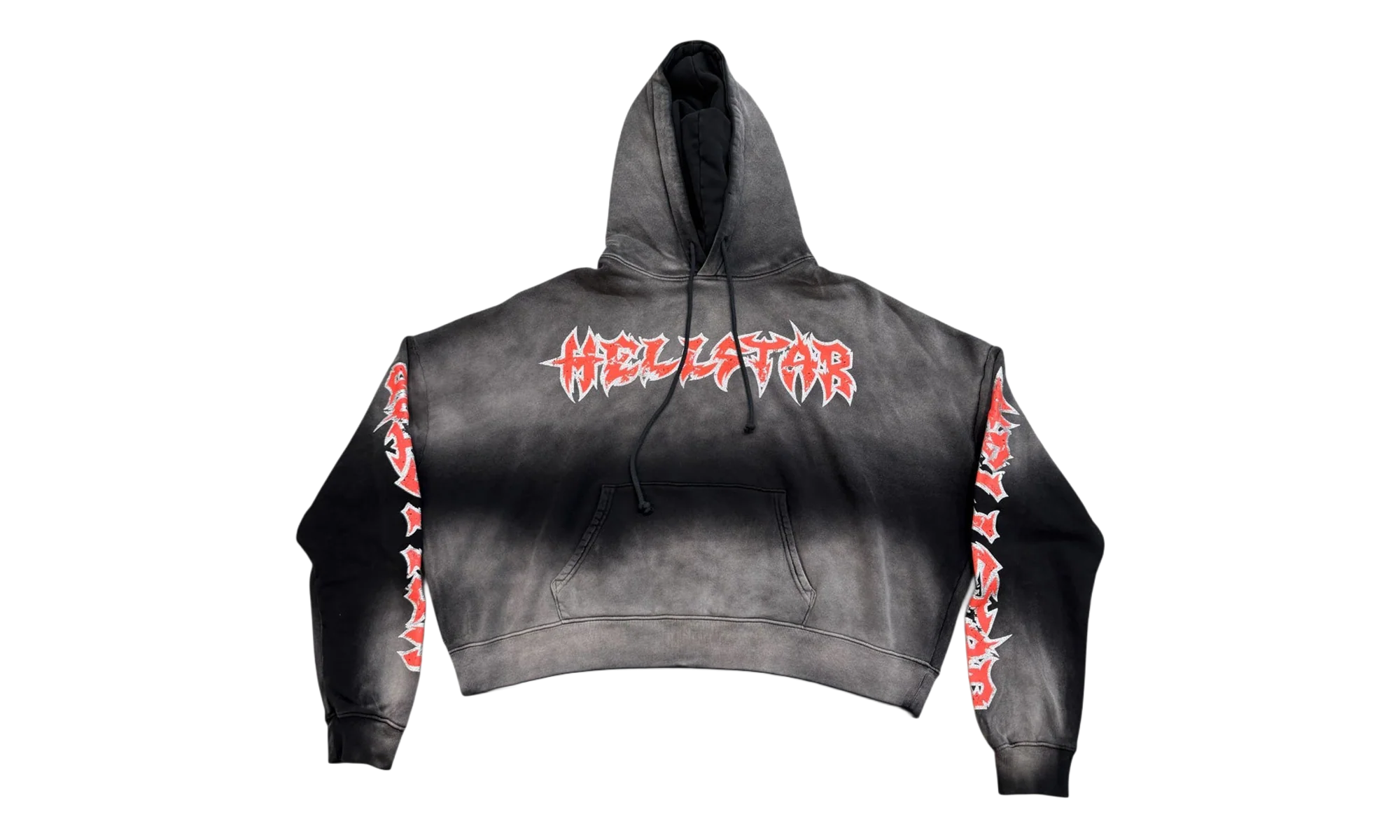 Stars Shine Graffiti Hoodie "Black / Red" HSR251