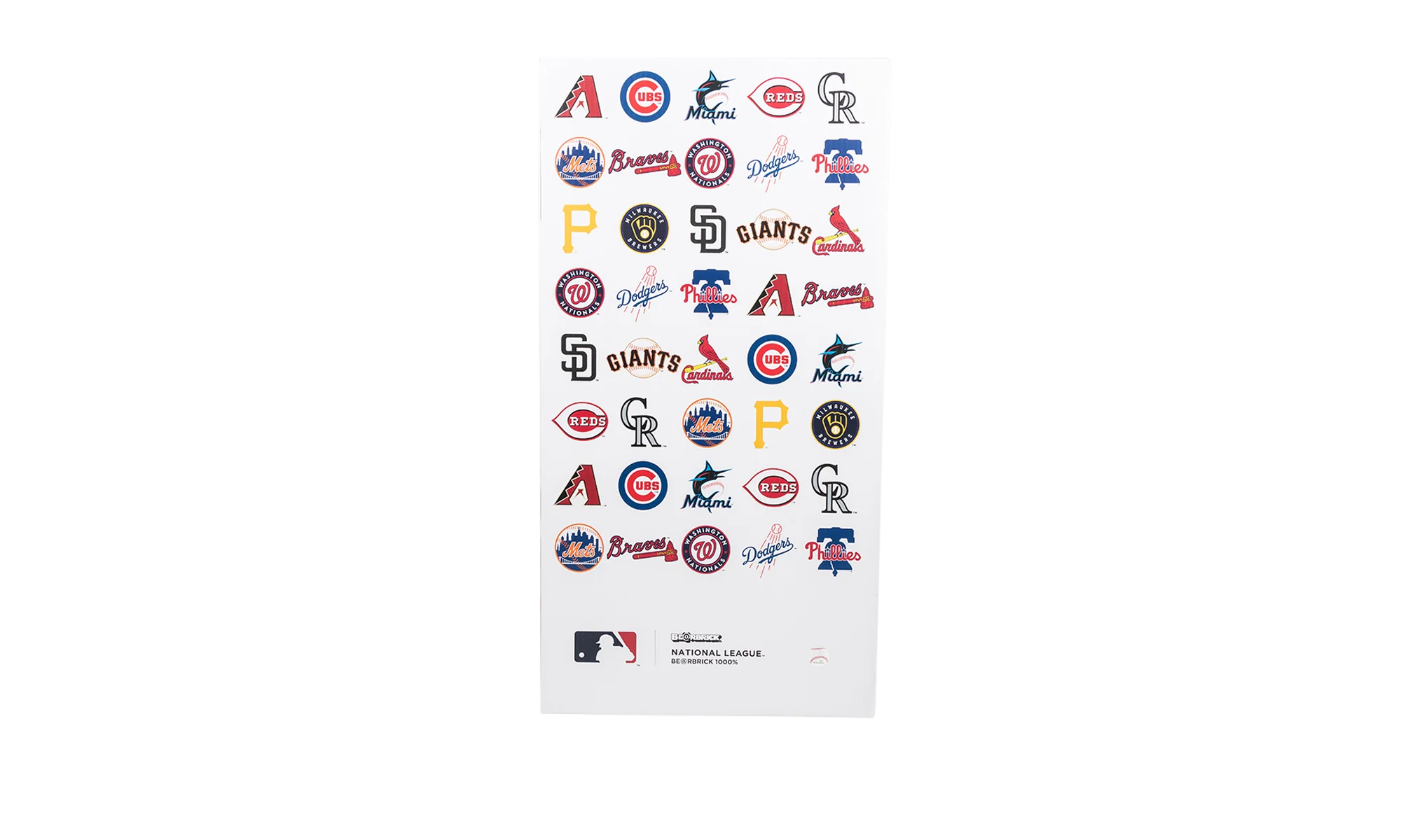 MLB National League Bearbrick "1000%" MEDI0167