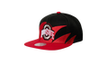 NCAA Sharktooth Snapback Cap "Ohio State Buckeyes - Black / Red" HHSS3304 OSTYYPPPBKRD