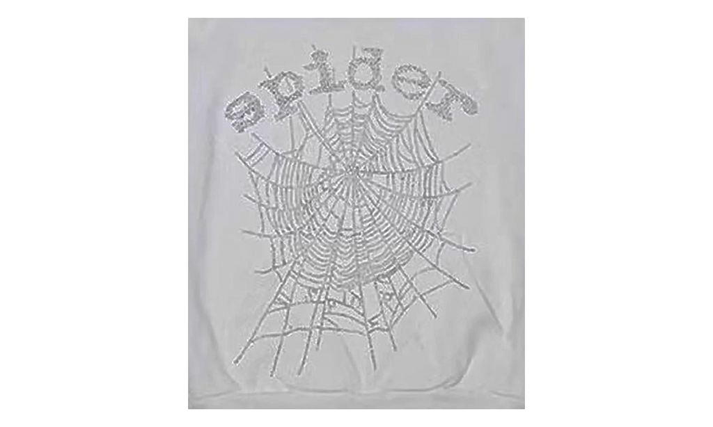 OG Rhinestone Logo Hoodie "White" SP5der340