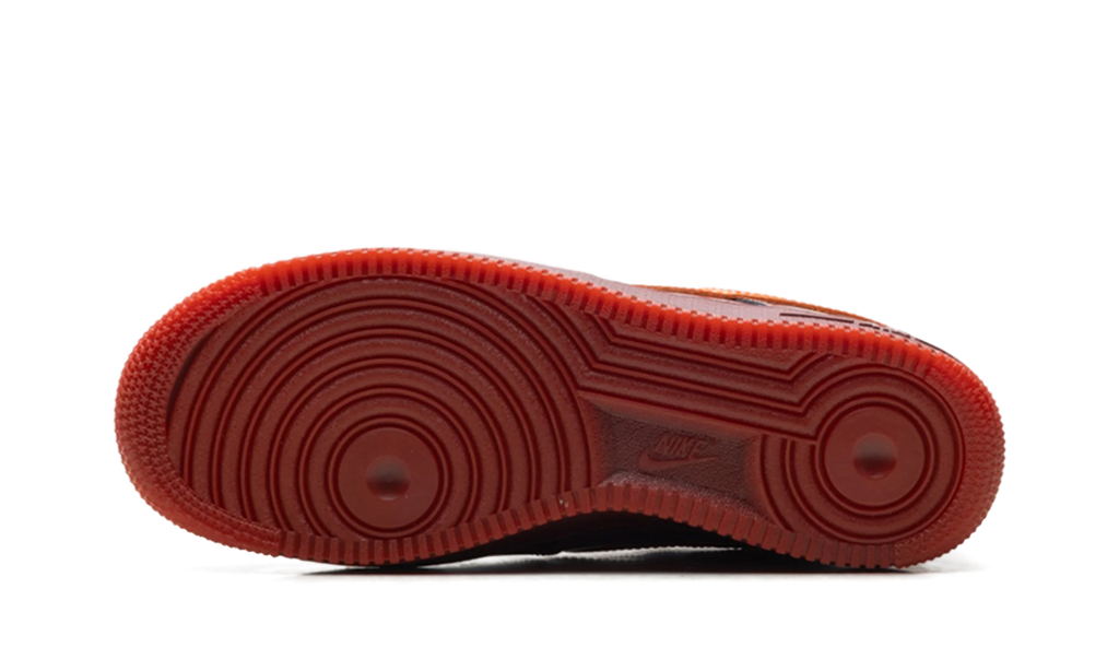 Air Force 1 Low "Patent Leather Dark Team Red Safety Orange" IO4489 601