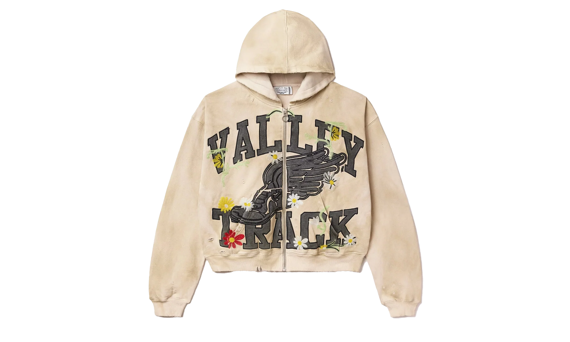 GARDEN ZIP UP HOODIE "Bone" OJGCNDIL