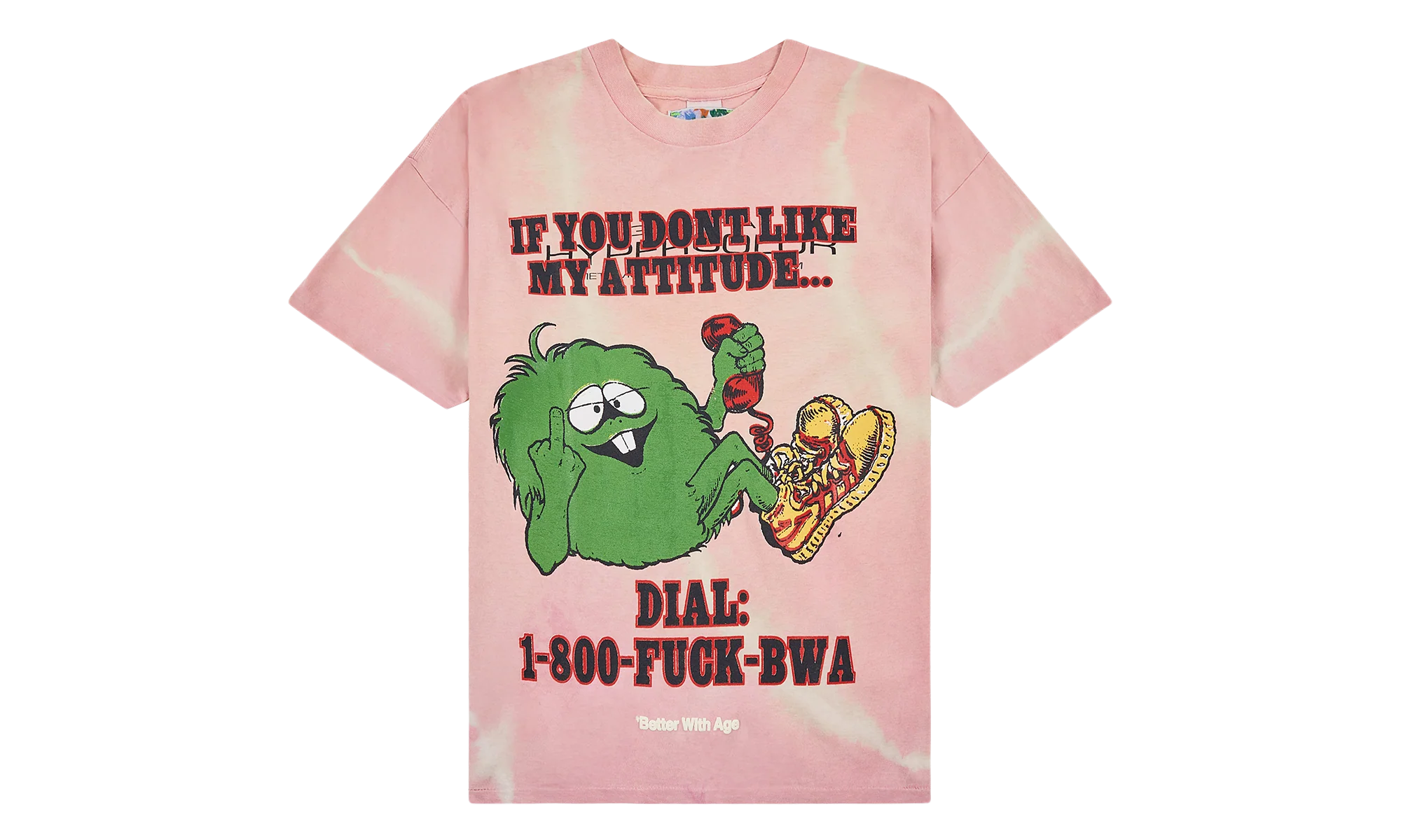 Dickhead Tee "Pink Washed" BWA62
