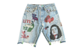 Harrison Triple-Wide Denim Shorts "Indigo" BWA115
