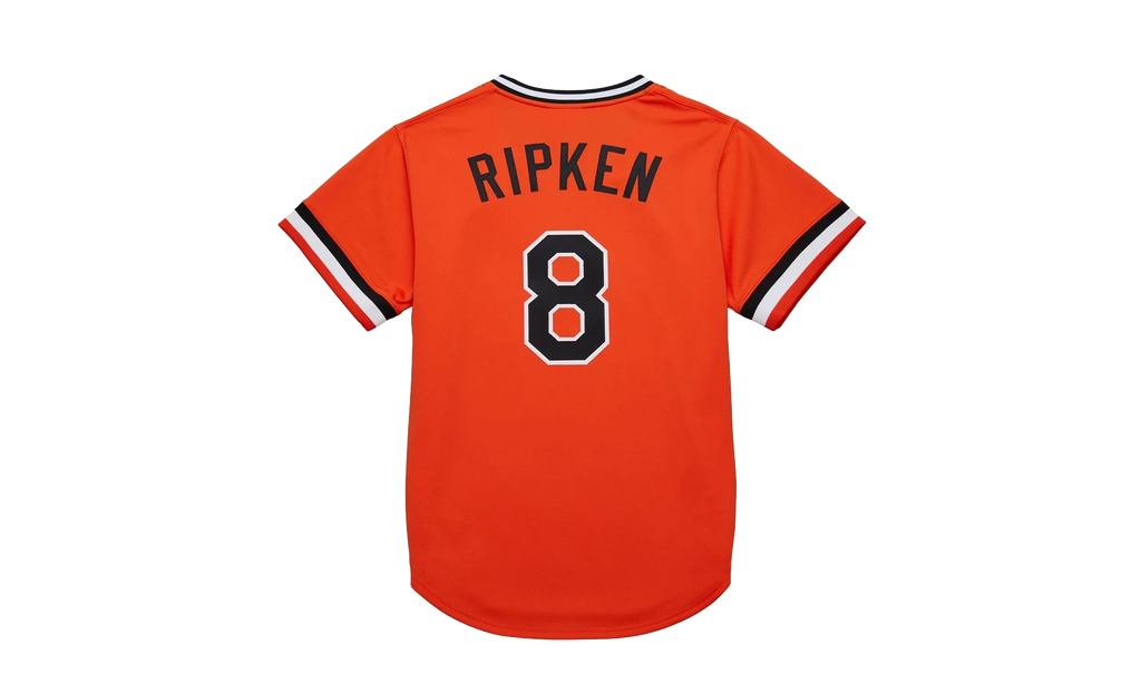 MLB Cal Ripken Jr. Alternate Jersey "2001 Baltimore Orioles - Orange" AJY17190 BOR01CRIORAN