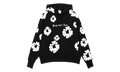 Ready Made Cotton Wreath Hooded Sweatshirt "Black" DT369