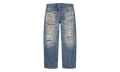 MM6 Maison Margiela Distressed Loose Fit Selvedge Jean "SS26 - Blue" SU27182