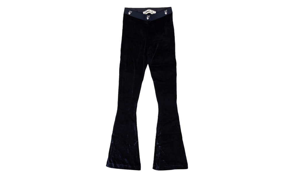 Velour Flared Leggings "Blue" 95 OFW 1801
