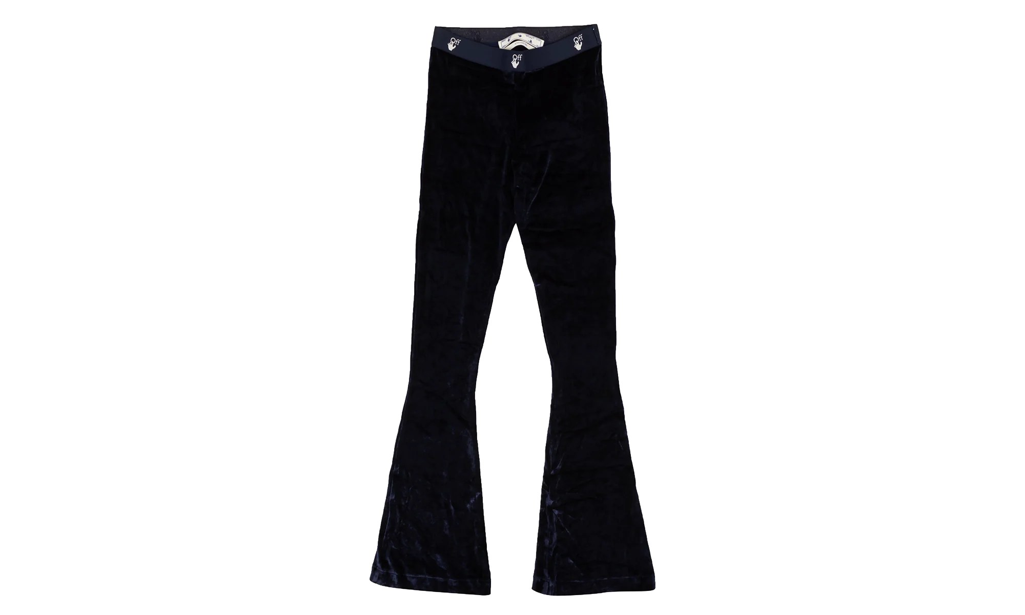 Velour Flared Leggings "Blue" 95 OFW 1801