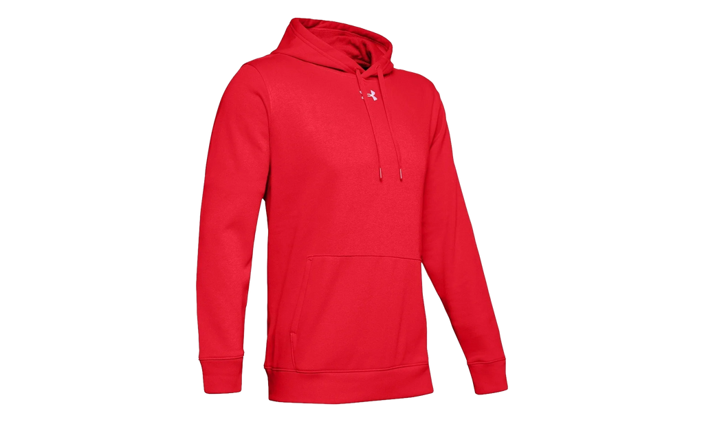 Hustle Fleece Hoodie "Red / White" 1300123 600