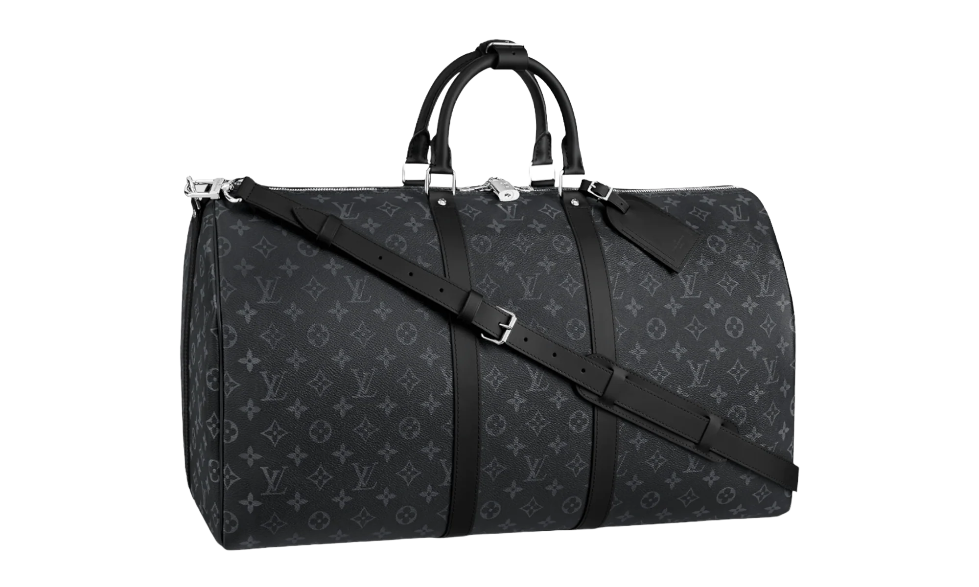 Keepall Bandouliere 55 "Monogram Eclipse Black" M40605