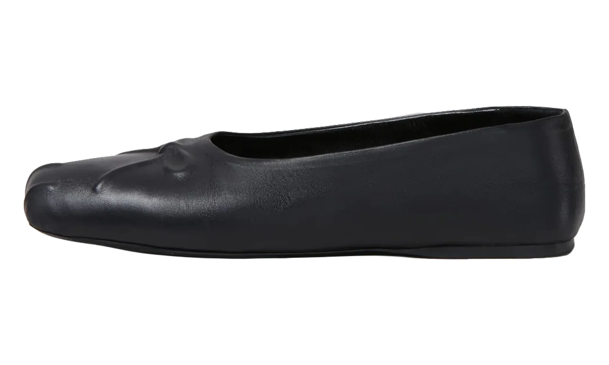 Nappa Leather Seamless Little Bow Ballet WMNS "Black" BAMS004700 P3628 00N99