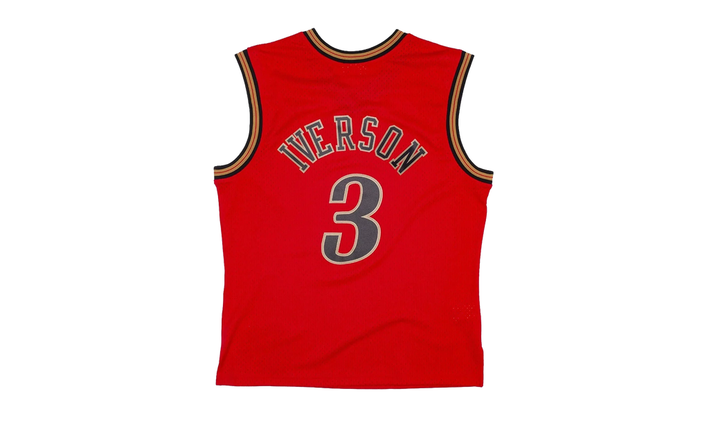 NBA Allen Iverson Reload Swingman Jersey "1999 Philadelphia 76ers - Red" SMJYCP19267 P76RED199AIV