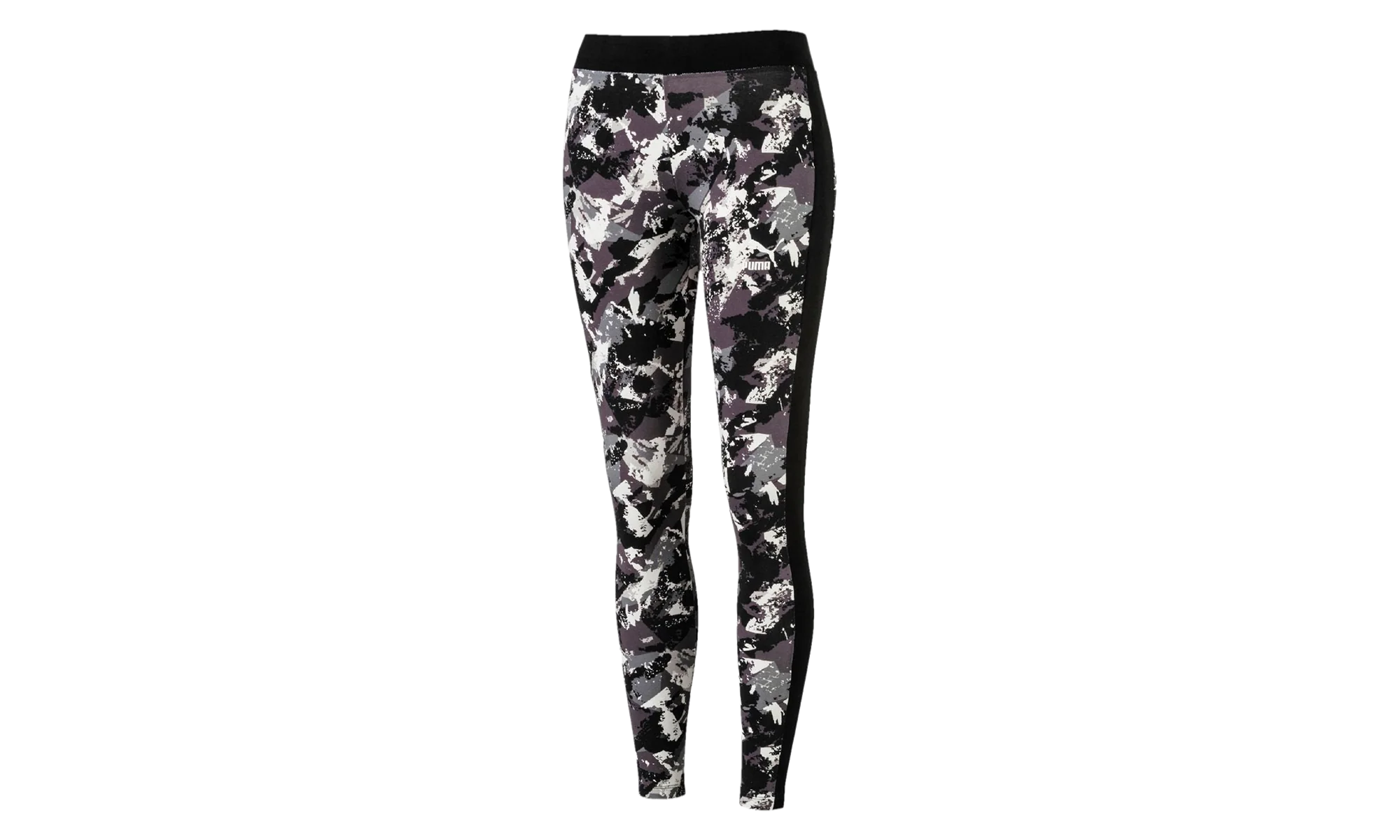 Classics All Over Print Archive Logo Leggings WMNS "Black" 573575 01