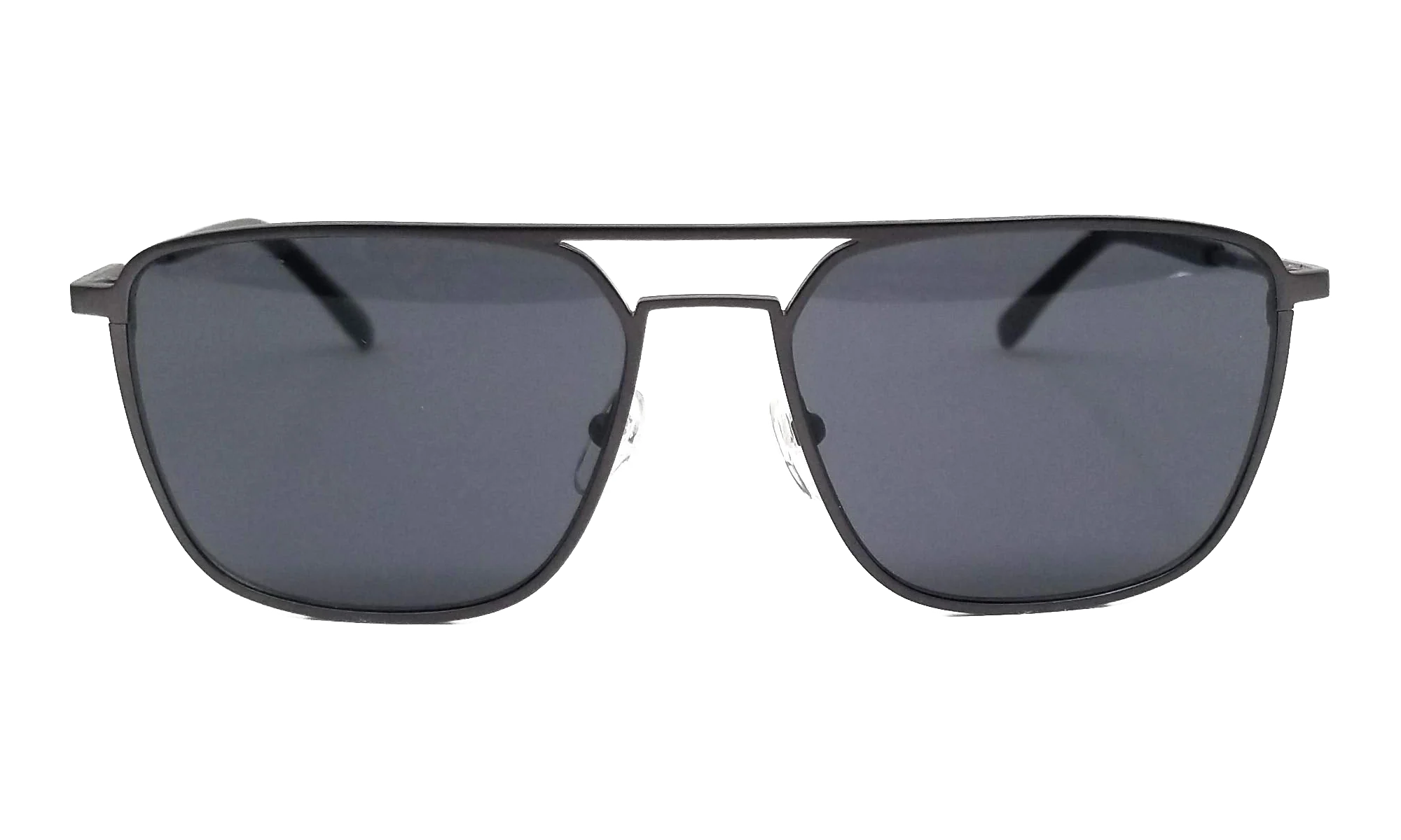 Rectangle Sunglasses "Matte Silver" L194S-033