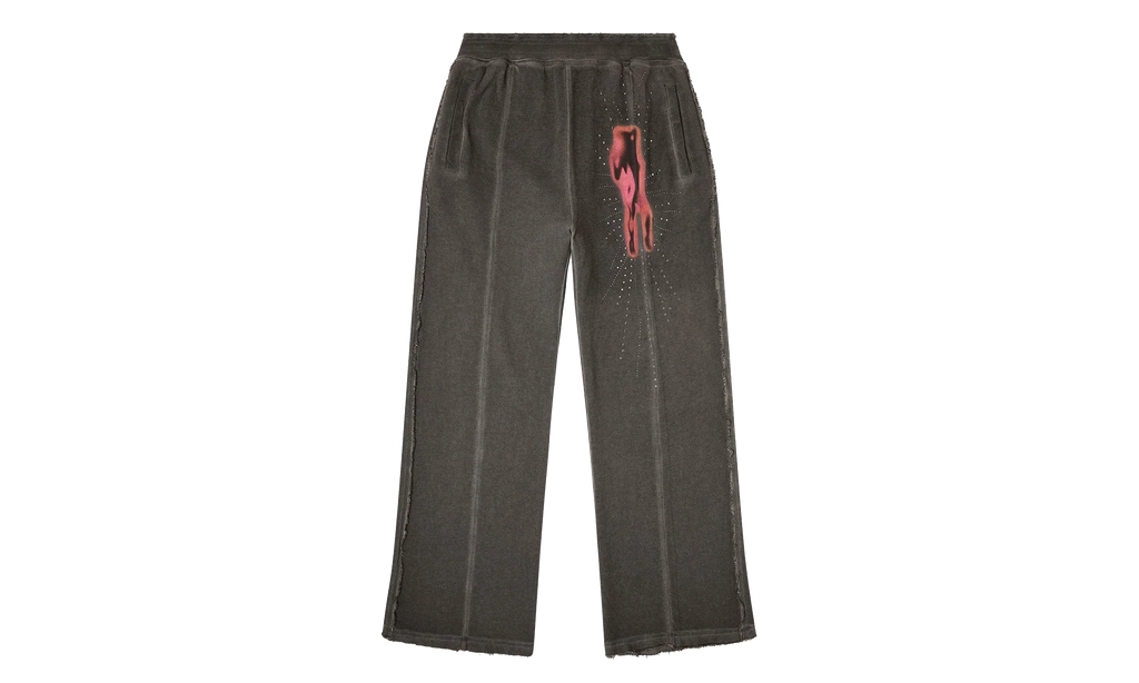 Treated Cotton Fleece Sweatpants "Grey" A199580DCCD9CBA