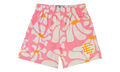 EE Basic Shorts "Pink Daisies / Yellow" EE168